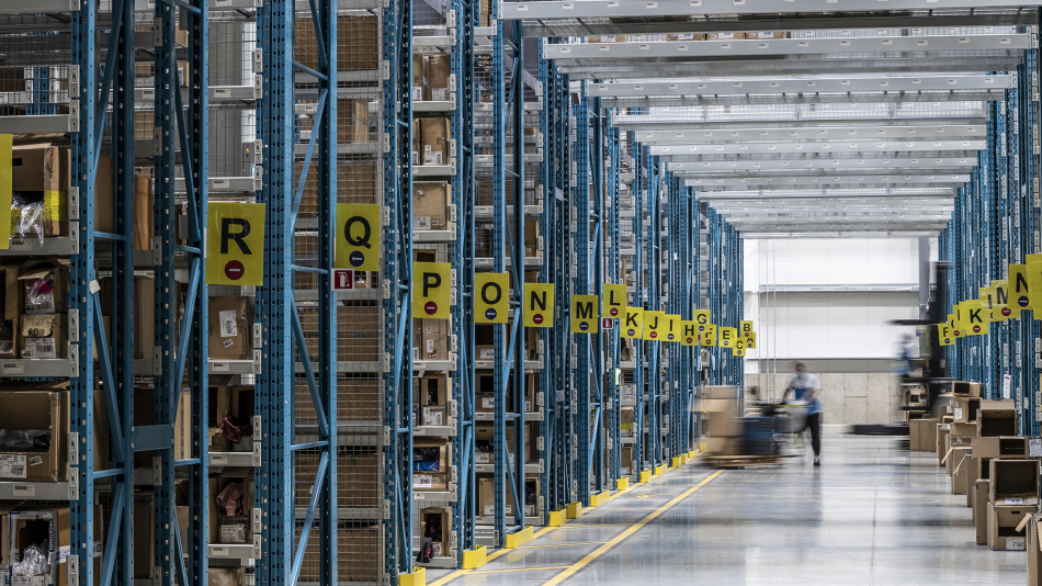 Distribution center of Décathlon