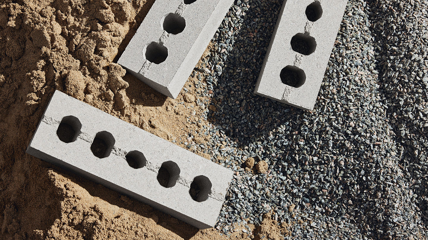 DUAL : BRIQUE DE BÉTON BAS CARBONE