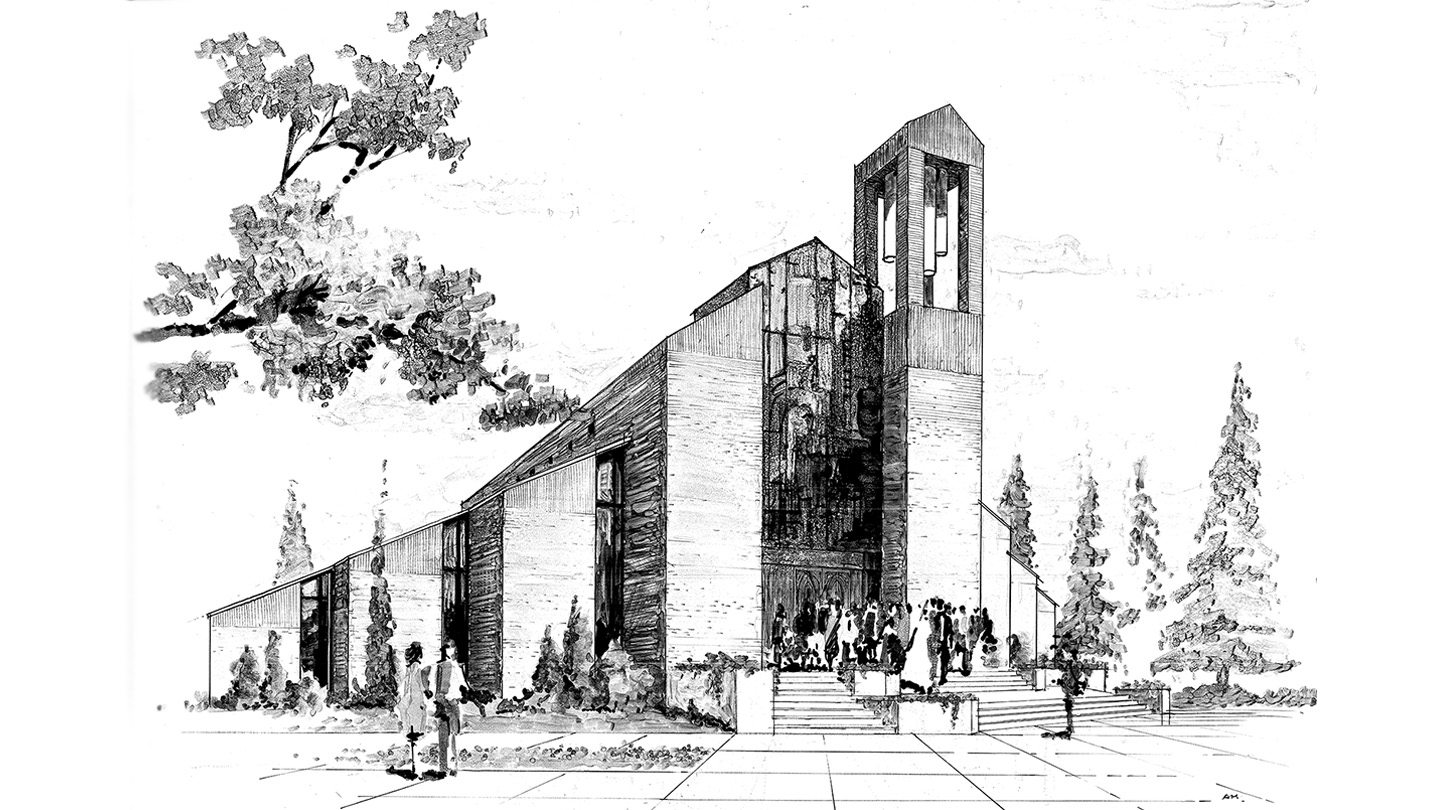 From past to present: The  Notre-Dame-du-Mont-Carmel church