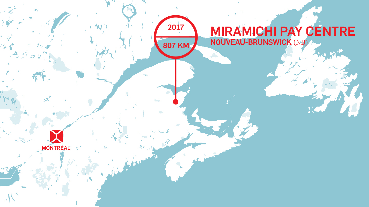 Centre des services de paye Miramichi